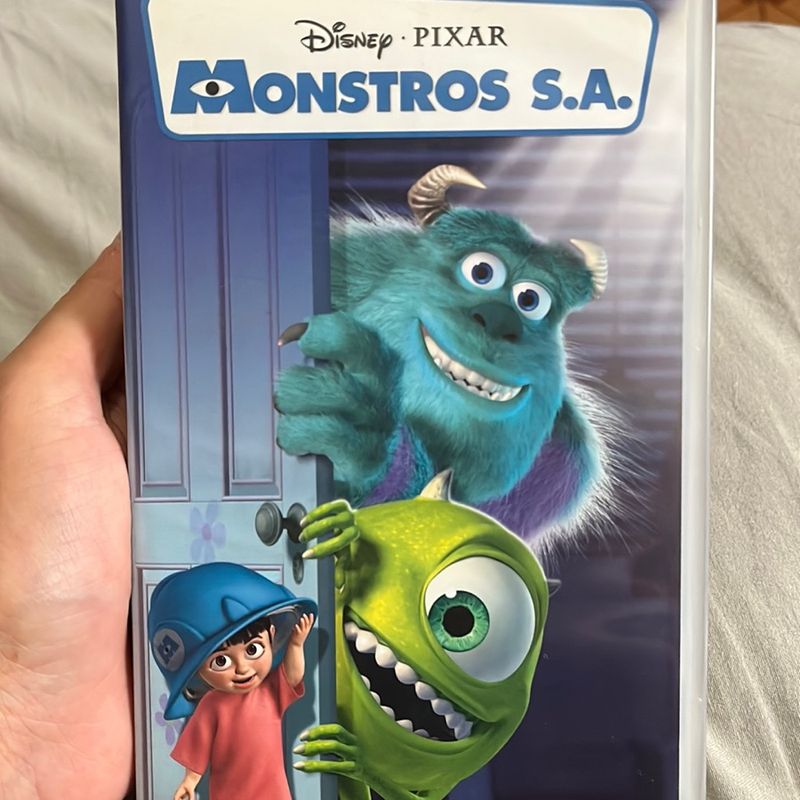 Coleção com 5 Filmes Infantis em Dvd Toy Story e Monstros Sa