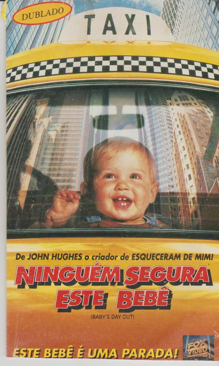 Vhs Ninguém Segura Este Bebê 1995 Joe Mantegna Dublado Filme E Série