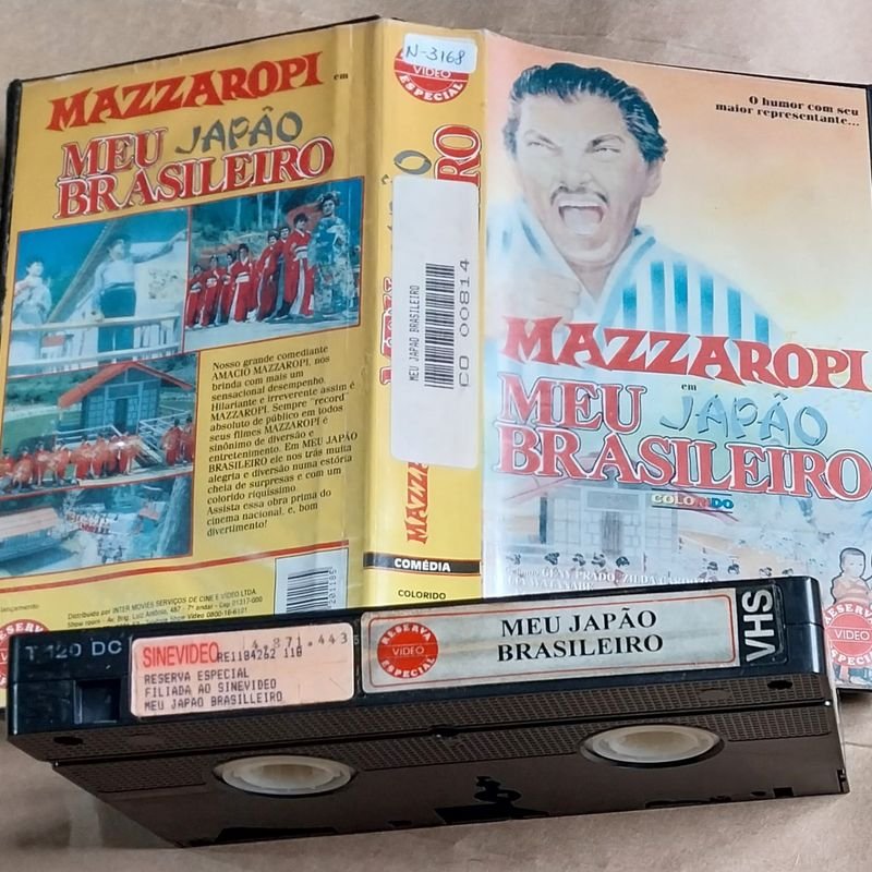 Vhs Filme Mazzaropi O Grande Xerife, Filme e Série Usado 62623192