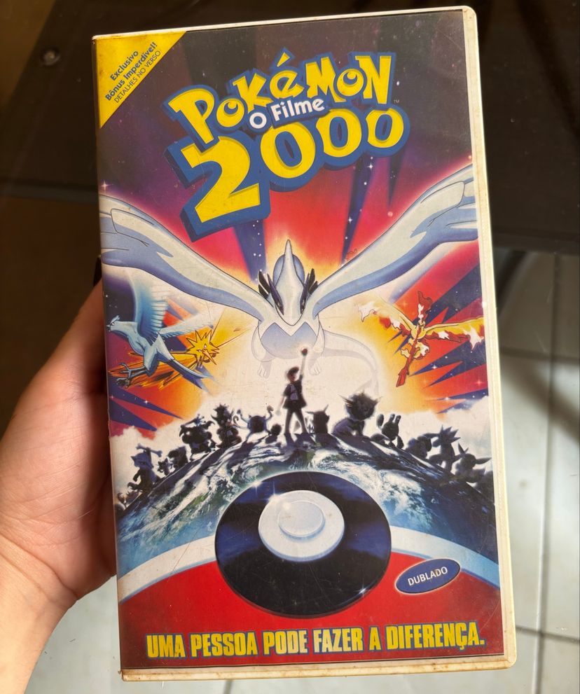 Vhs Pokémon O Filme 2000 - Original e Raro (dublado) | Item de Música ...