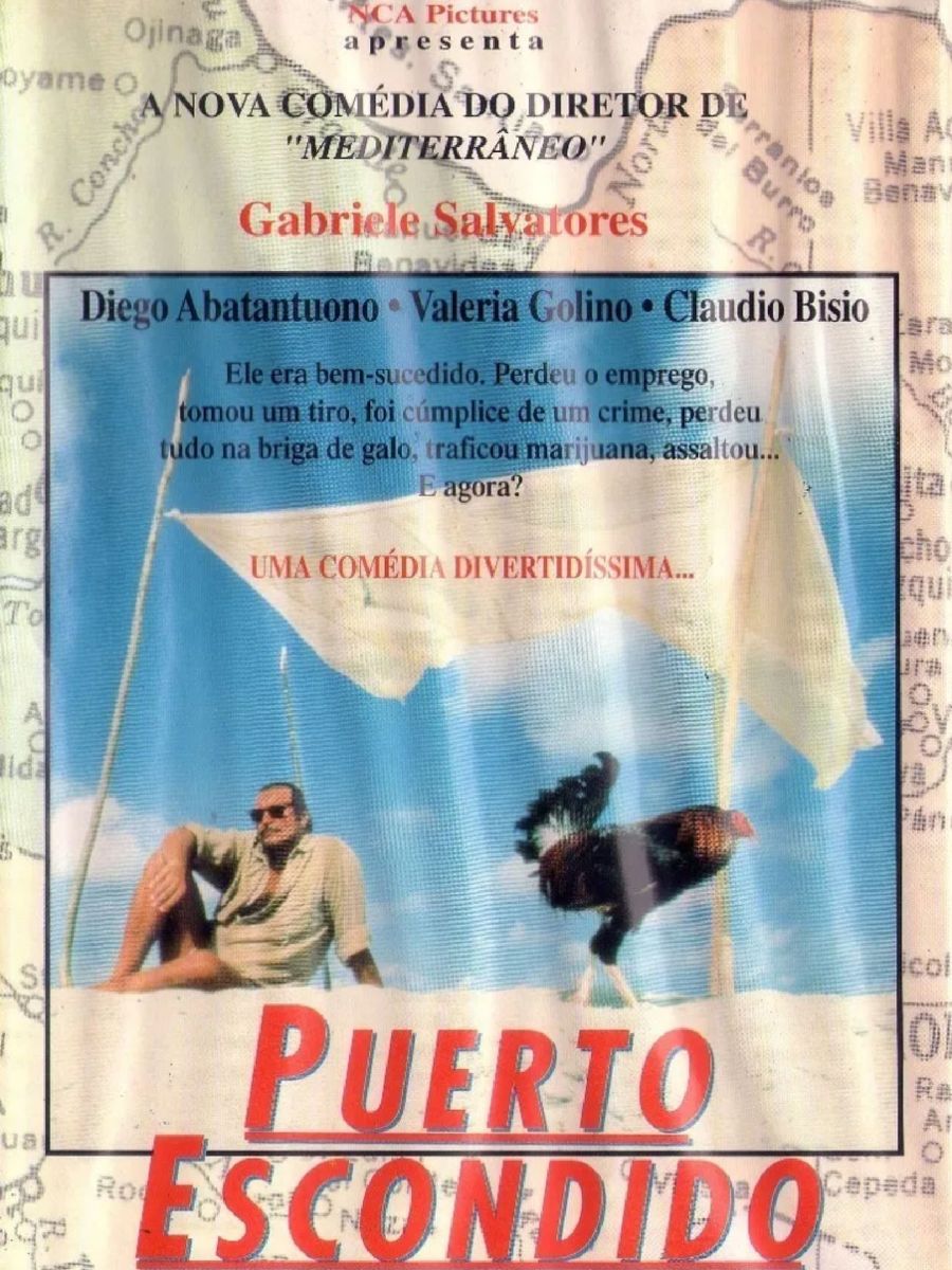Vhs Puerto Escondido (cláudio Bisio, Diego Abatantuono) Filme e