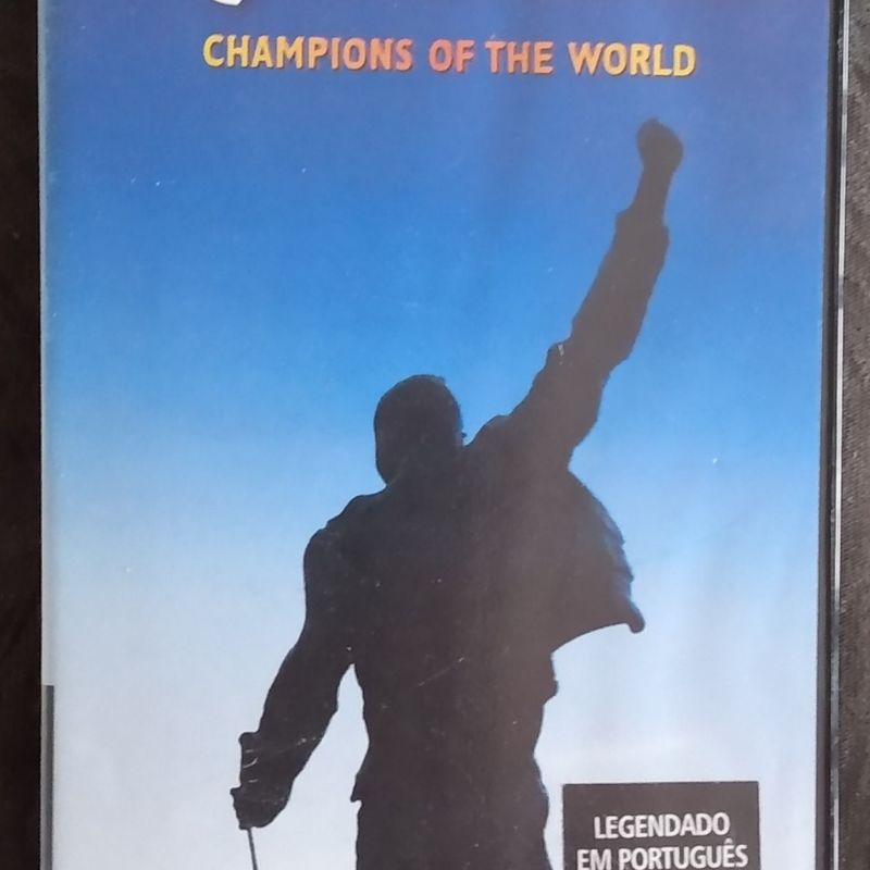 Vhs Queen Champions Of The World Item de Música Pmi Usado 83454273  enjoei