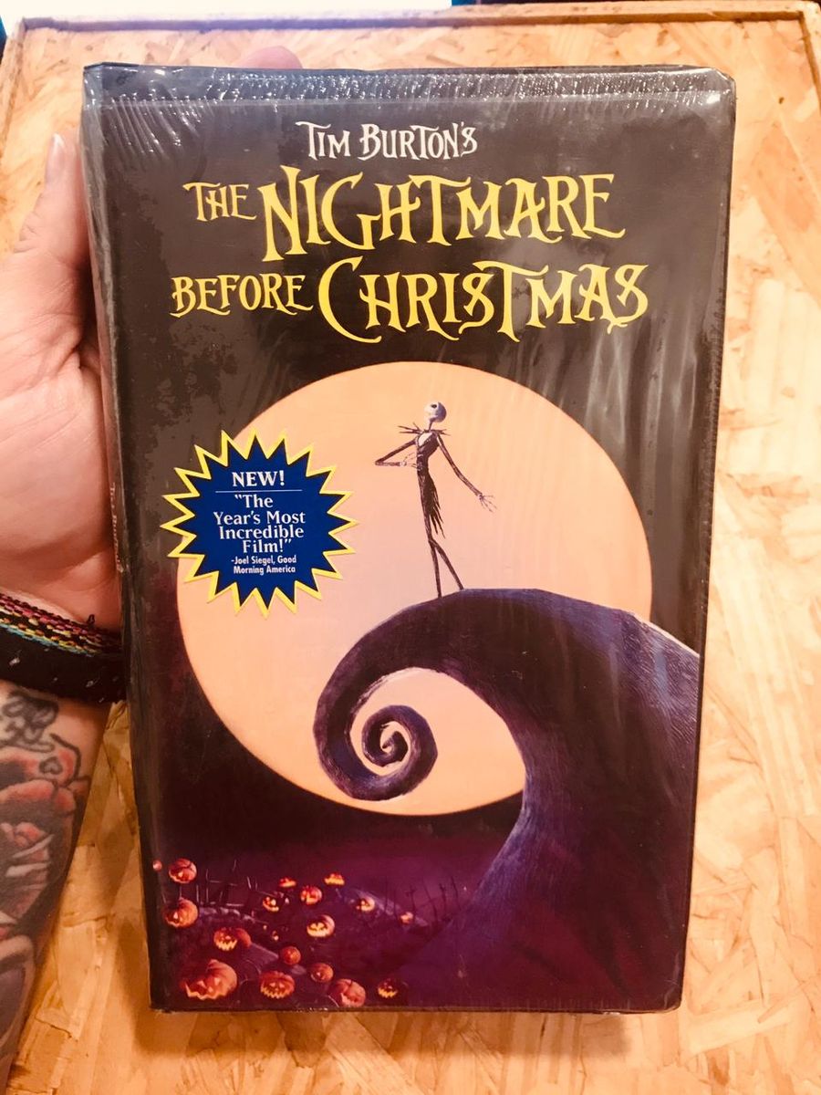 Vhs The Nightmare Before Christmas Filme e Série Disney Usado