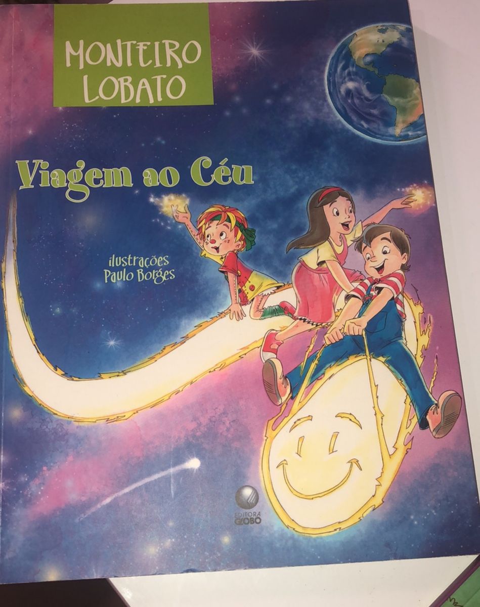 Viagem Ao Céu Monteiro Lobato Item Infantil Editora Globo Usado 46674506 enjoei