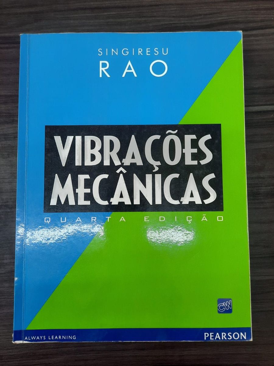Vibrações Mecânicas Singiresu Rao | Livro Pearson Usado 121259557 | enjoei