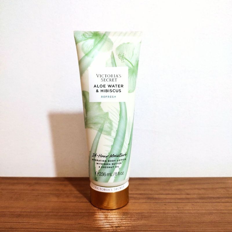 Victoria'S Secret Creme Aloe Water &Amp; Hibiscus Refresh 236ml | Victorias  Secret Nunca Usado 83942679 | enjoei