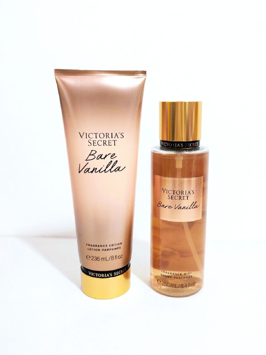 Victoria's Secret Kit Bare Vanilla Original | Perfume Feminino Victorias  Secret Nunca Usado 80502173 | enjoei