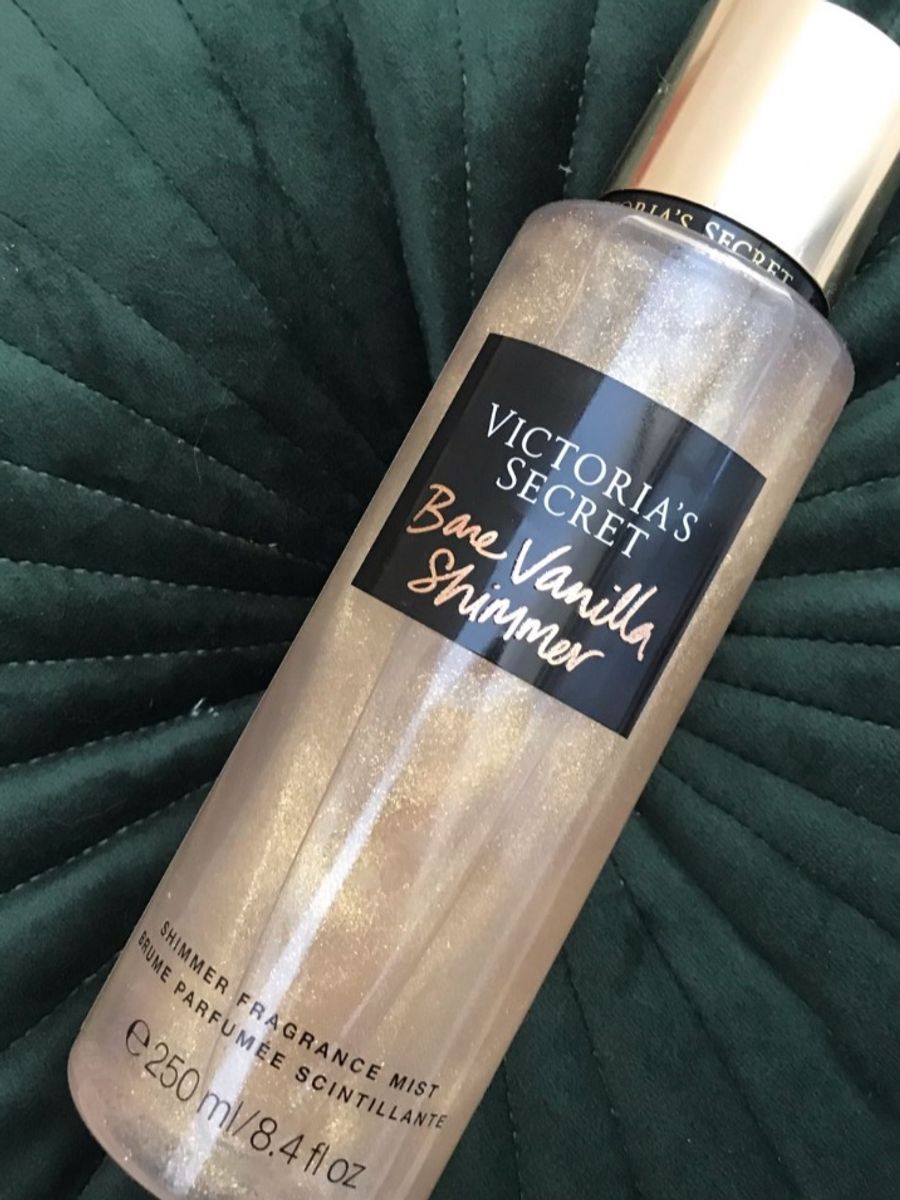 Victorias Secret Body Splash Baunilha Com Brilho Perfume Feminino Victorias Secret Nunca