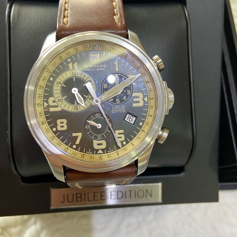 時計 VICTORINOX SWISS ARMY JUBILEE EDITION Victorinox Jubilee Edição Especial- Raro | Victorinox Usado