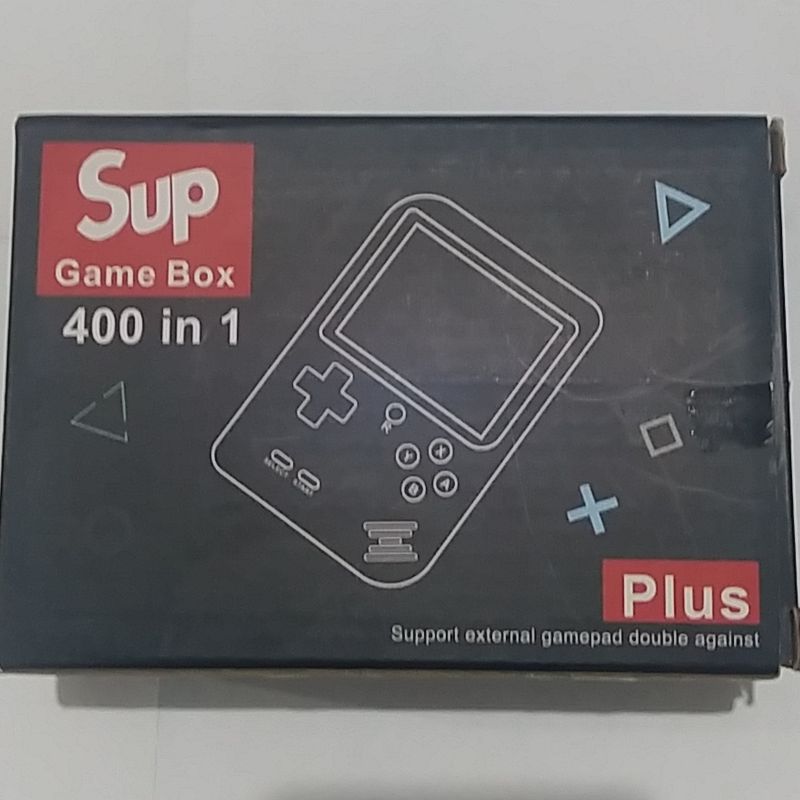 Mini Vídeo Game SUP Portátil 400 in 1 Jogos Retrô Plus 8 Bits