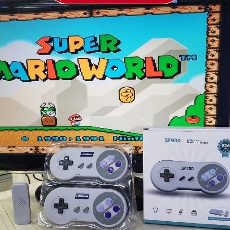 Console De Jogos De Vídeo Para Super Nintendo Snes Nes Construído Em 1500  Jogos Hdmi-compatível Jogo Vara Tv Jogador De Jogo Controlador Sem Fio -  Consoles De Videogame - AliExpress