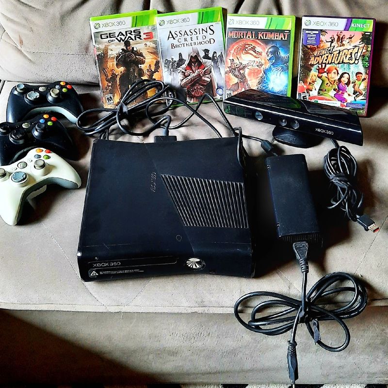 Vendo Xbox 360 Desbloqueado | Console de Videogame Xbox 360 Usado 90853773  | enjoei