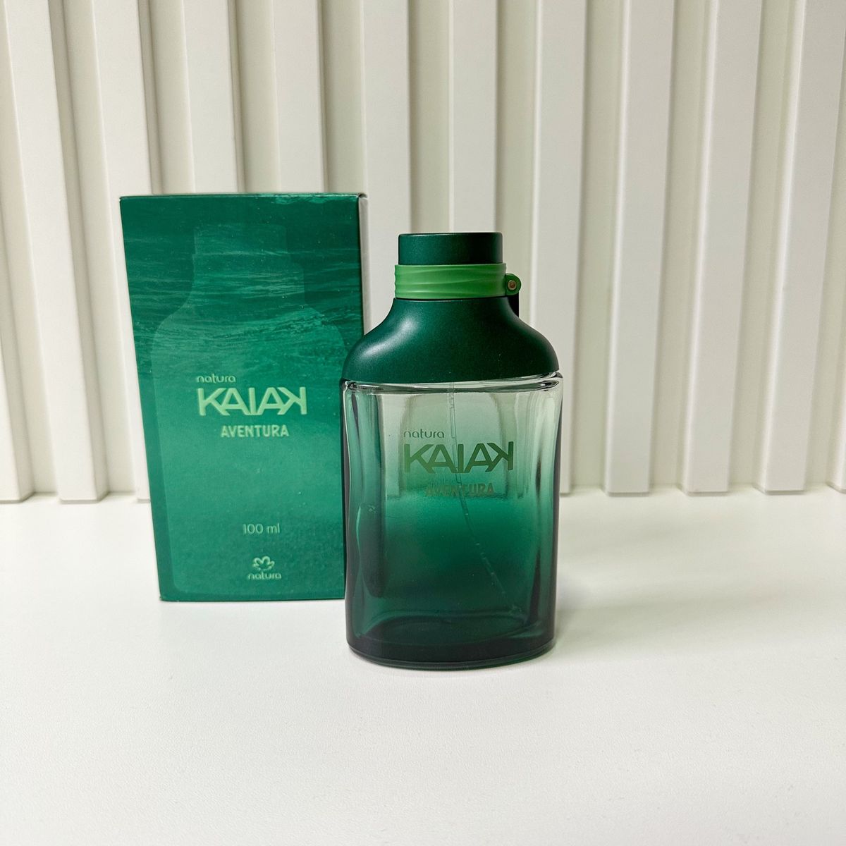 Vidro Frasco de Perfume Natura Kaiak Aventura | Produto Masculino ...