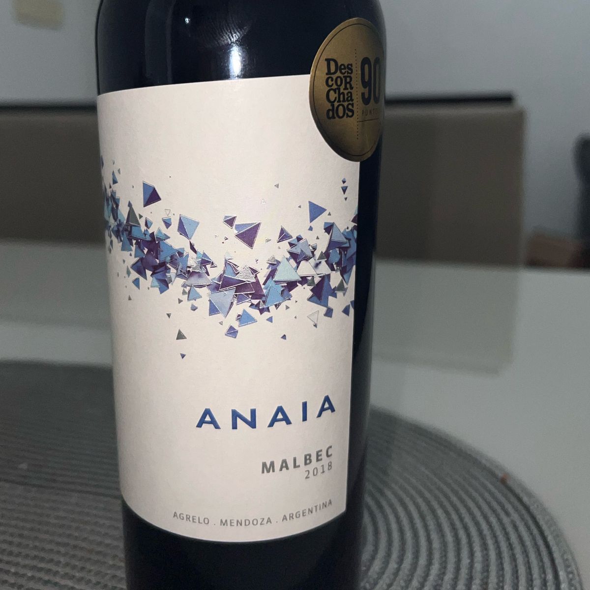 Vinho Argentino Anaia Malbec 2018 | Móvel p/ Casa Anaia Nunca Usado ...