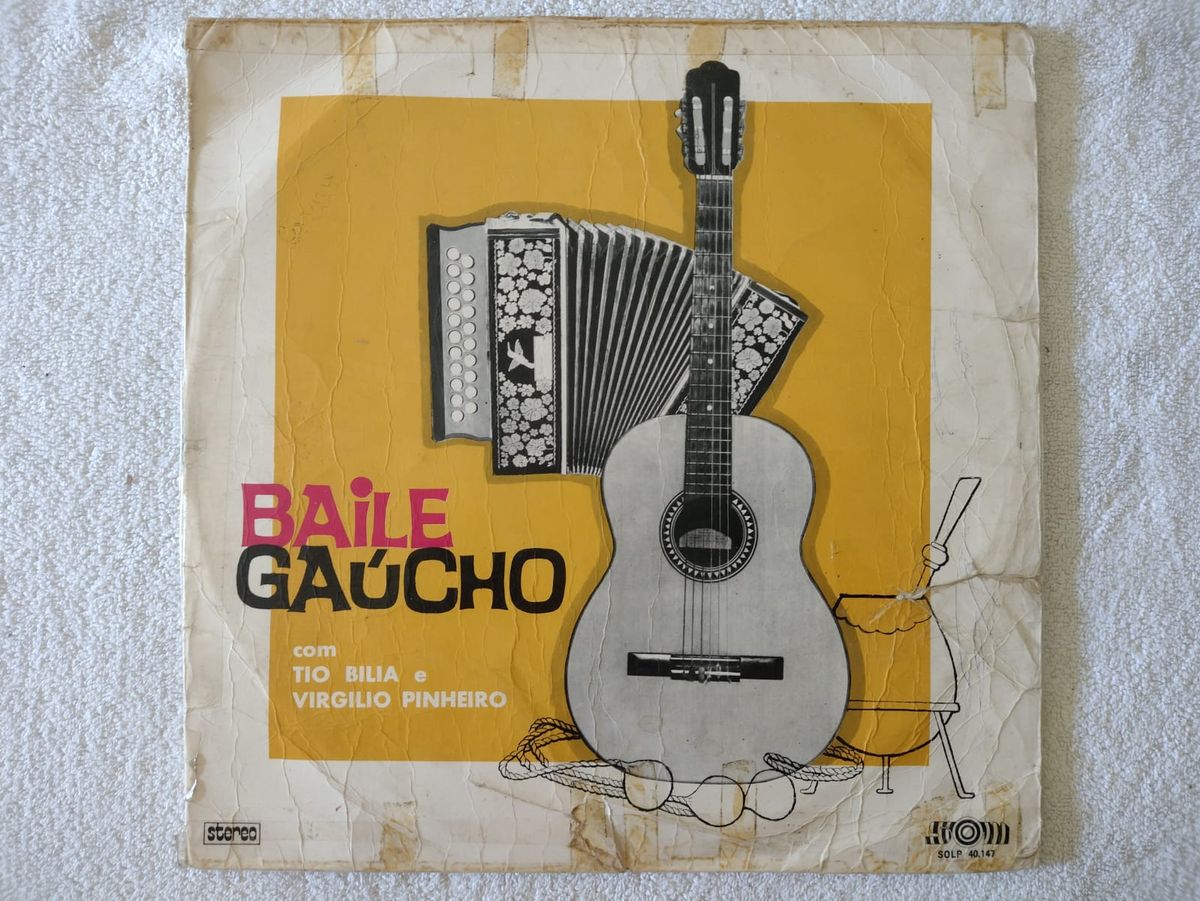 Vinil Baile De Ga cho Tio Bilia E Virgilio Pinheiro Produto 