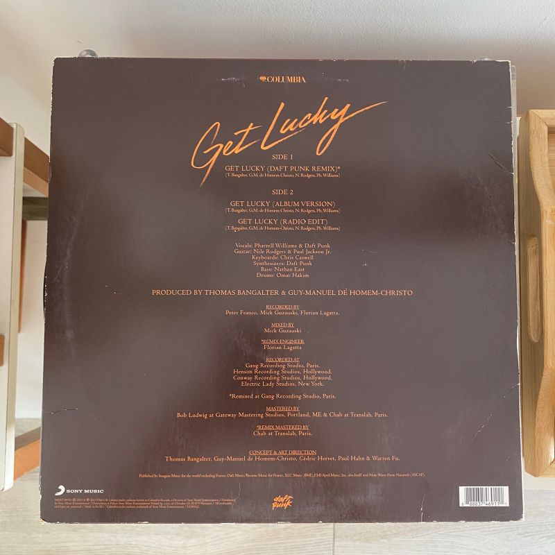 Vinil Daft Punk / Get Lucky 12