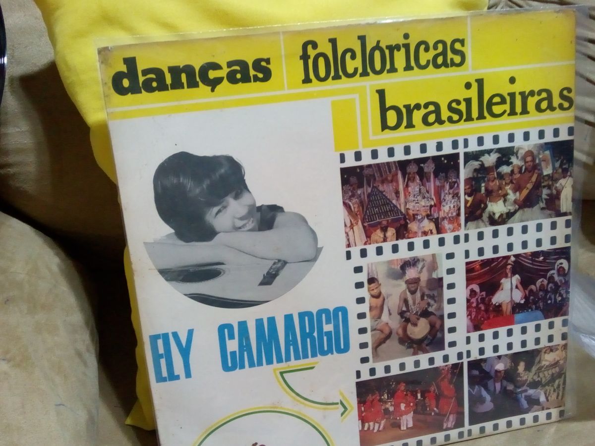 Vinil Ely Camargo Dan As Folcl Ricas Brasileiras Item De