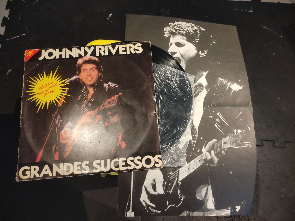 Vinil - Jhonny Rivers - Grandes Sucessos + Poster | Item de Música ...