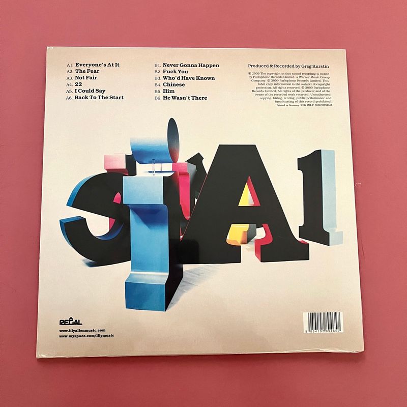 Vinil Lily Allen - It'S Not Me, It'S You - Zoetrope Edition | Rsd