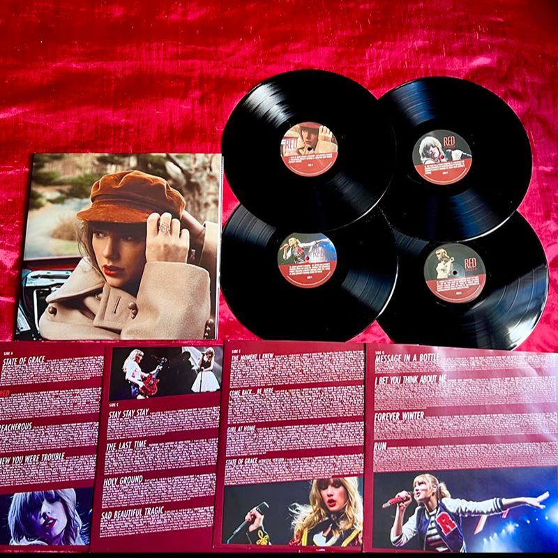 Vinil Taylor Swift Red Taylor Version Lp Quadrupo | Item de Música