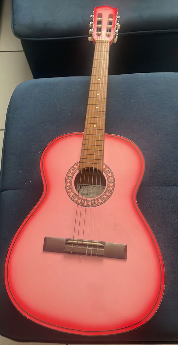 Violão Clave Rosa | Bijuteria Feminina Clave Nunca Usado 87261349 | enjoei
