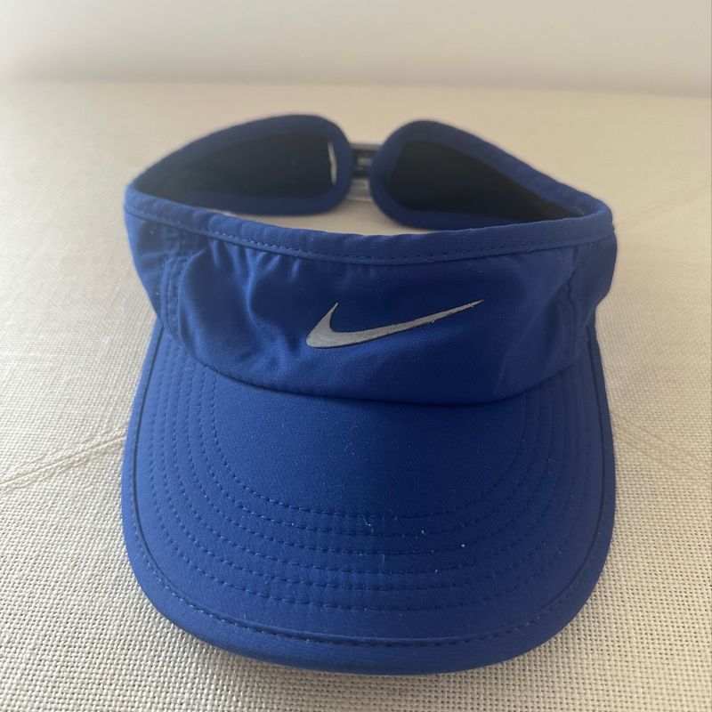 Viseira Esportiva Feminina Nike Azul Nike Usado 98216292 enjoei