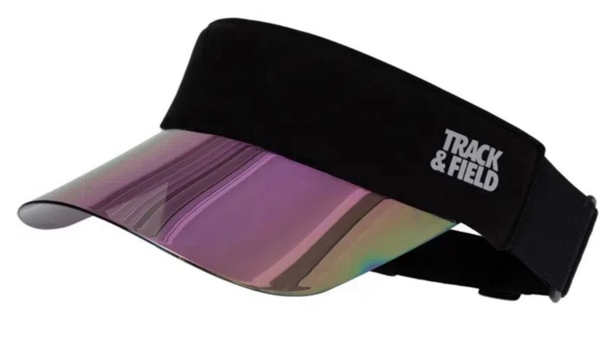 Viseira Holográfica Translúcida Original Track & Field | Moda Esportiva ...
