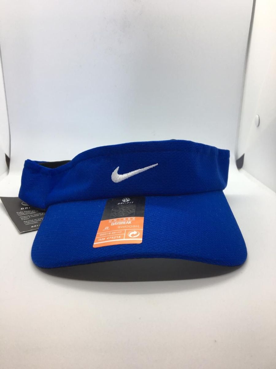 viseira nike azul