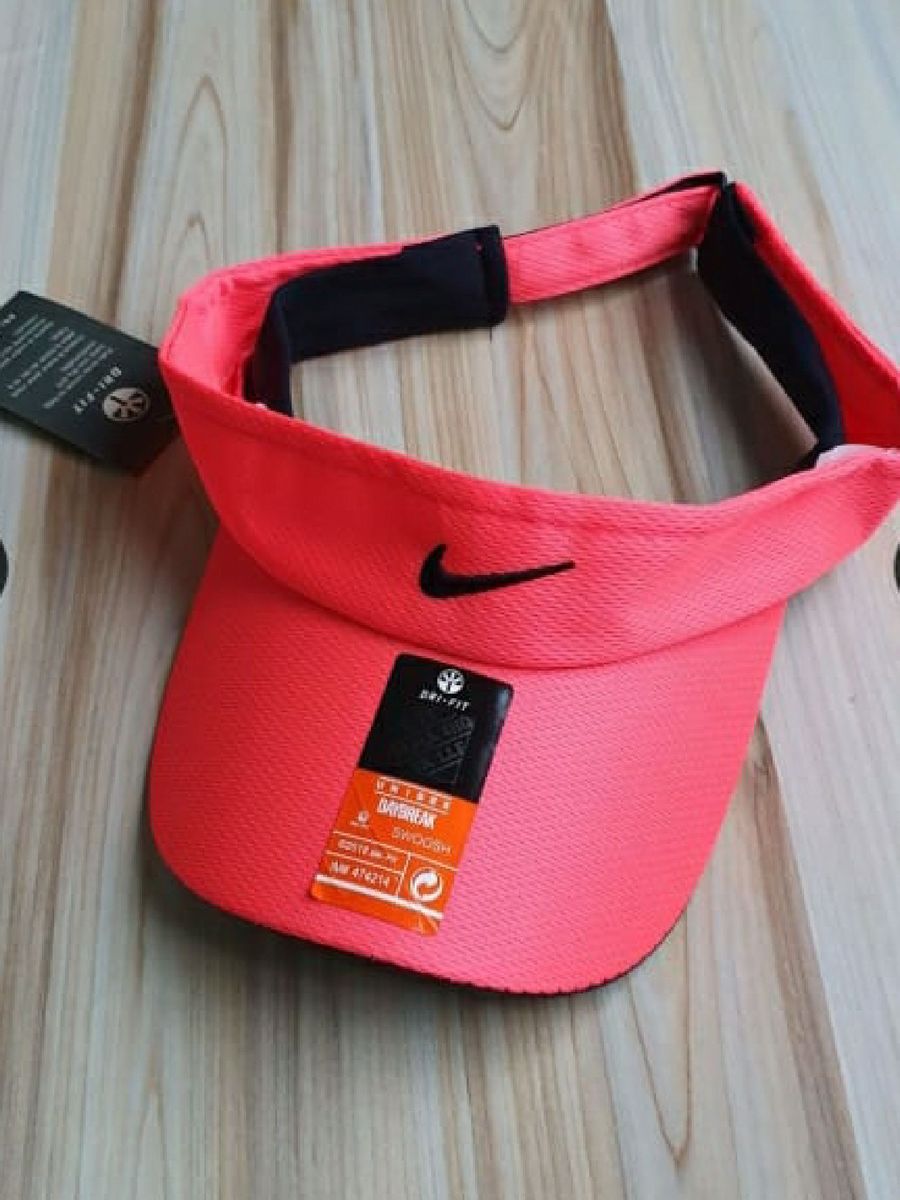 viseira rosa nike