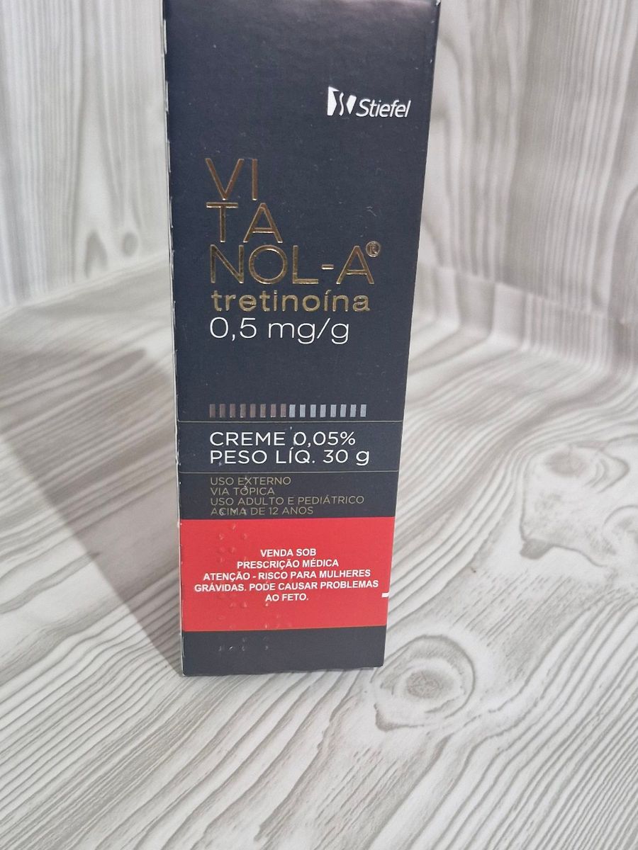 Vitanol-a 0,5mg Tretinoina- 30g | Cosmético Feminino Stiefel Nunca ...