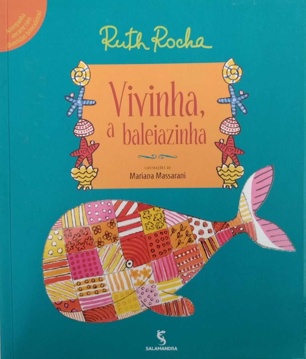 Vivinha, a Baleiazinha | Item Infantil Salamandra Usado 42296508 | enjoei