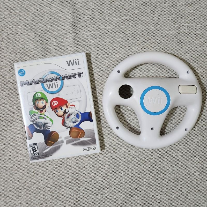 Volante Mario Kart - Nintendo Wii Usado - Mundo Joy Games - Venda