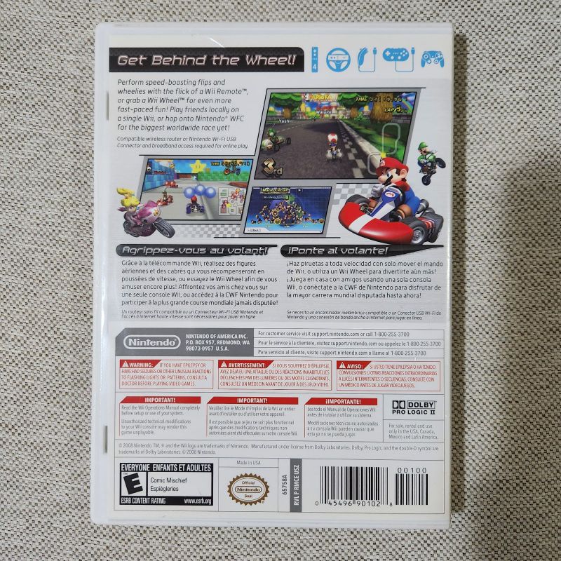 Volante Mario Kart - Nintendo Wii Usado - Mundo Joy Games - Venda