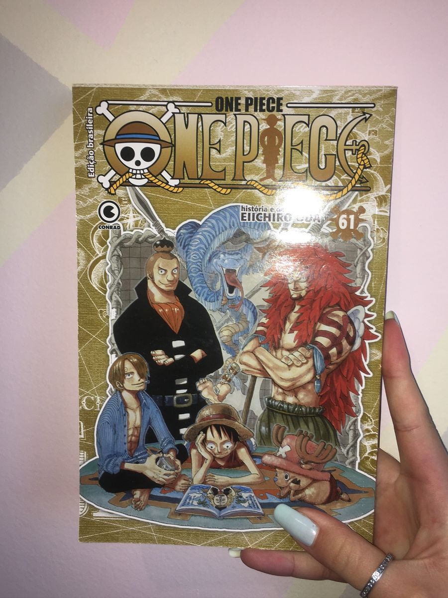 Volume 61 Manga One Piece Livro Conrad Usado 5763 Enjoei