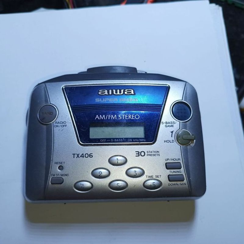 Walkman AIWA HS-TX406 - Lecteur Cassette Vintage - Fonctionnel - Envoi Mondial