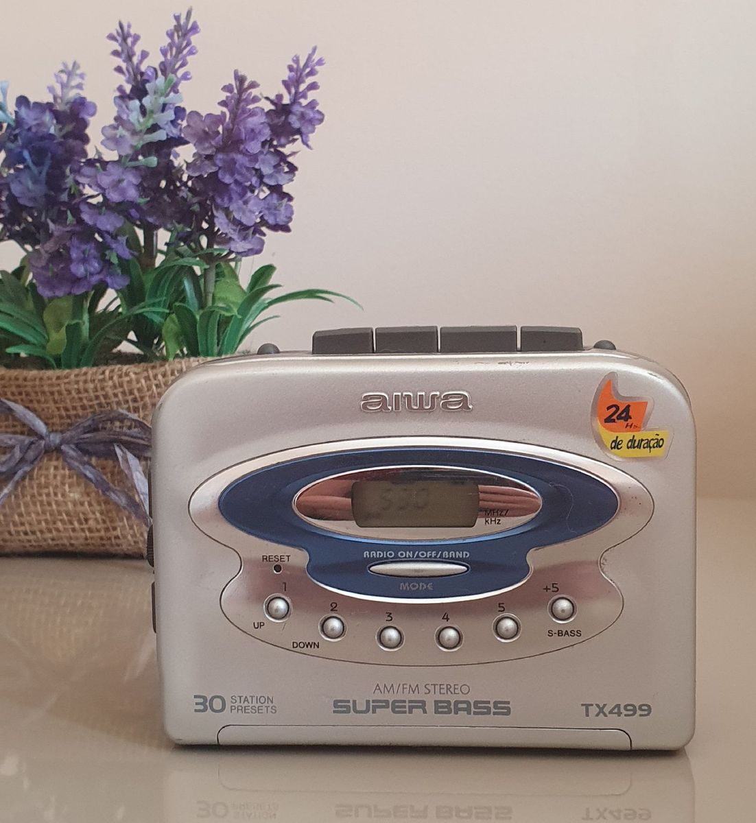 Aiwa RX118 Walkman – Lecteur Cassette Portable D’Occasion – Fonctionne Parfaitement