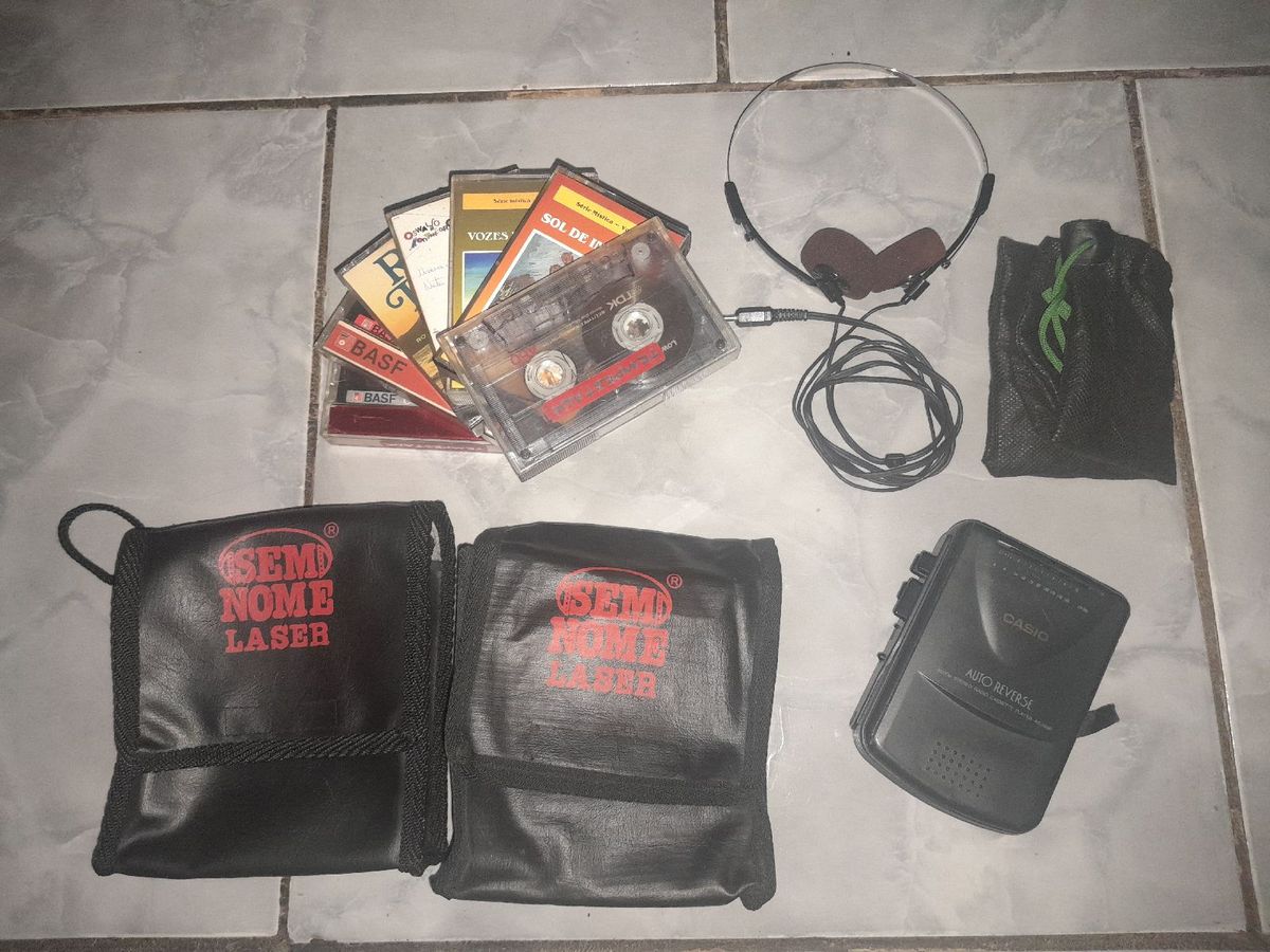 Walkman Casio Auto Reverse As-300r | Cacareco Casio Usado 132879633 ...