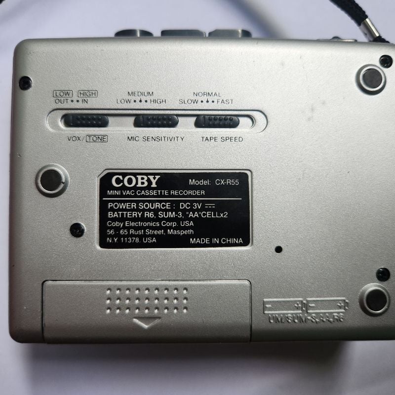 COBY CX-56 カセットプレーヤー COBY CX-56 カセットプレーヤー