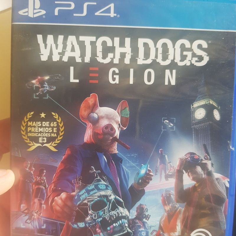 Jogo Watch Dogs Legion PS4 Usado - Fazenda Rio Grande - Curitiba