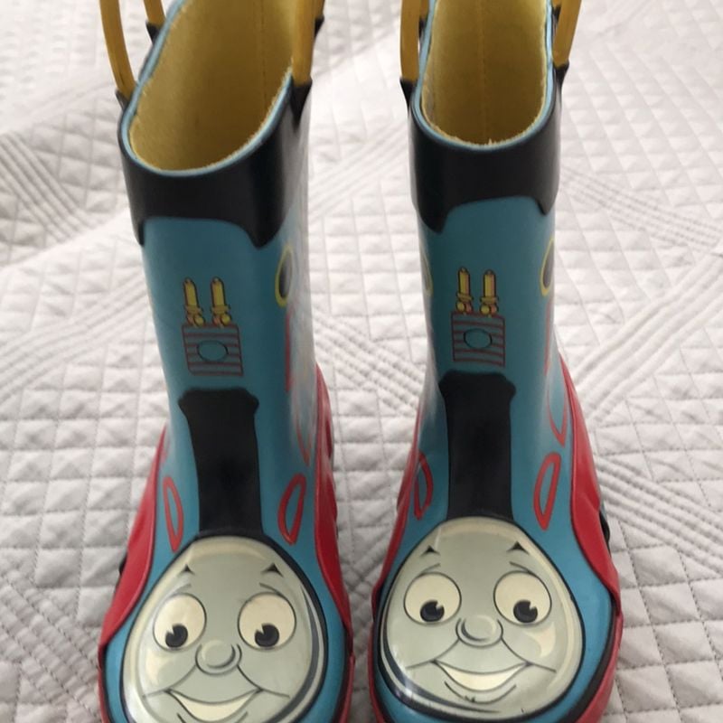 Western Chief Rain Boots Thomas Friends Calçado Infantil para Meninos  Western Chief Usado 74996614 enjoei