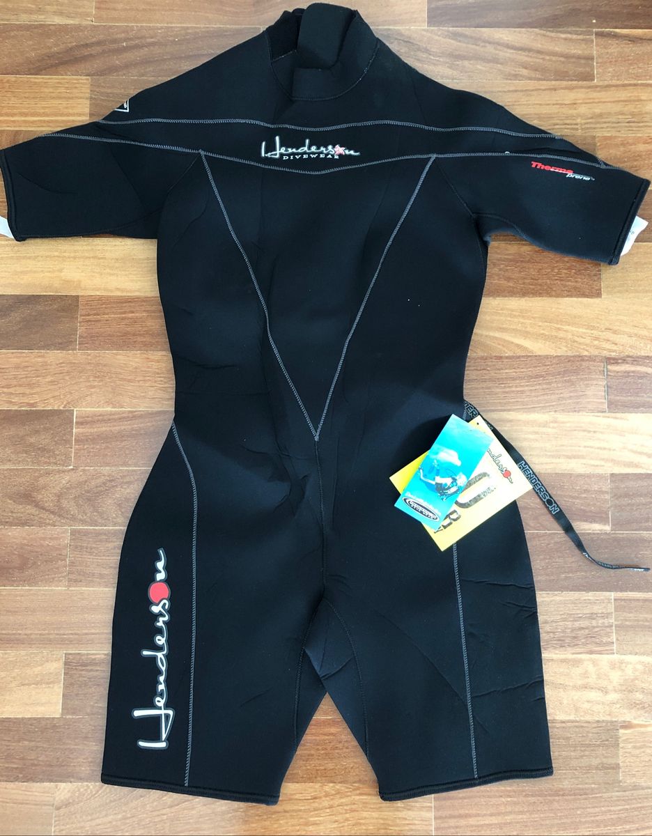 Wetsuit Short John Profissional 3mm Henderson Feminino Moda Esportiva