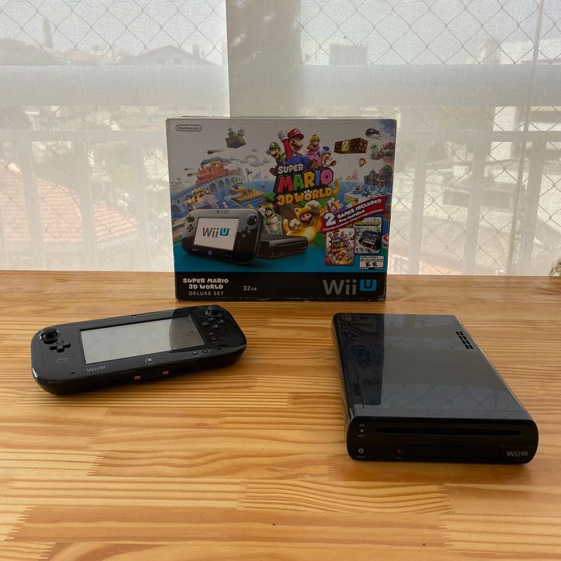 Nintendo Wii U Desbloqueado, Console de Videogame Nintendo Usado 93340838