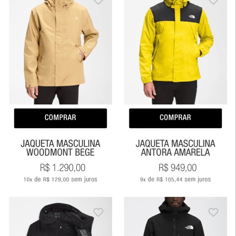 Windbreaker The North Face, Casaco Masculino The North Face Usado 84144528