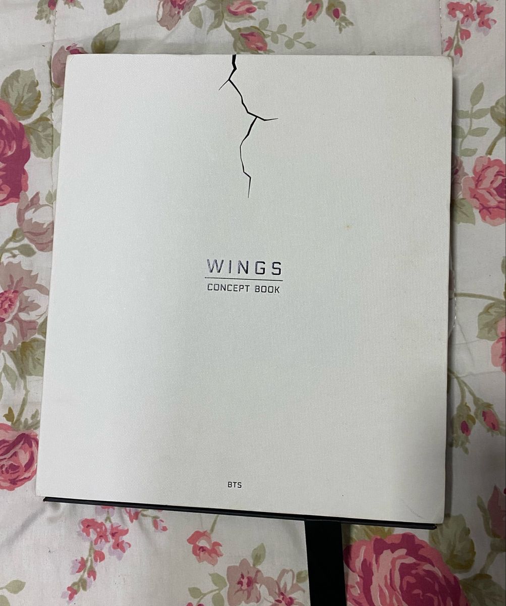 BTS JIMIN Wings Concept Book Official Bonus Limited