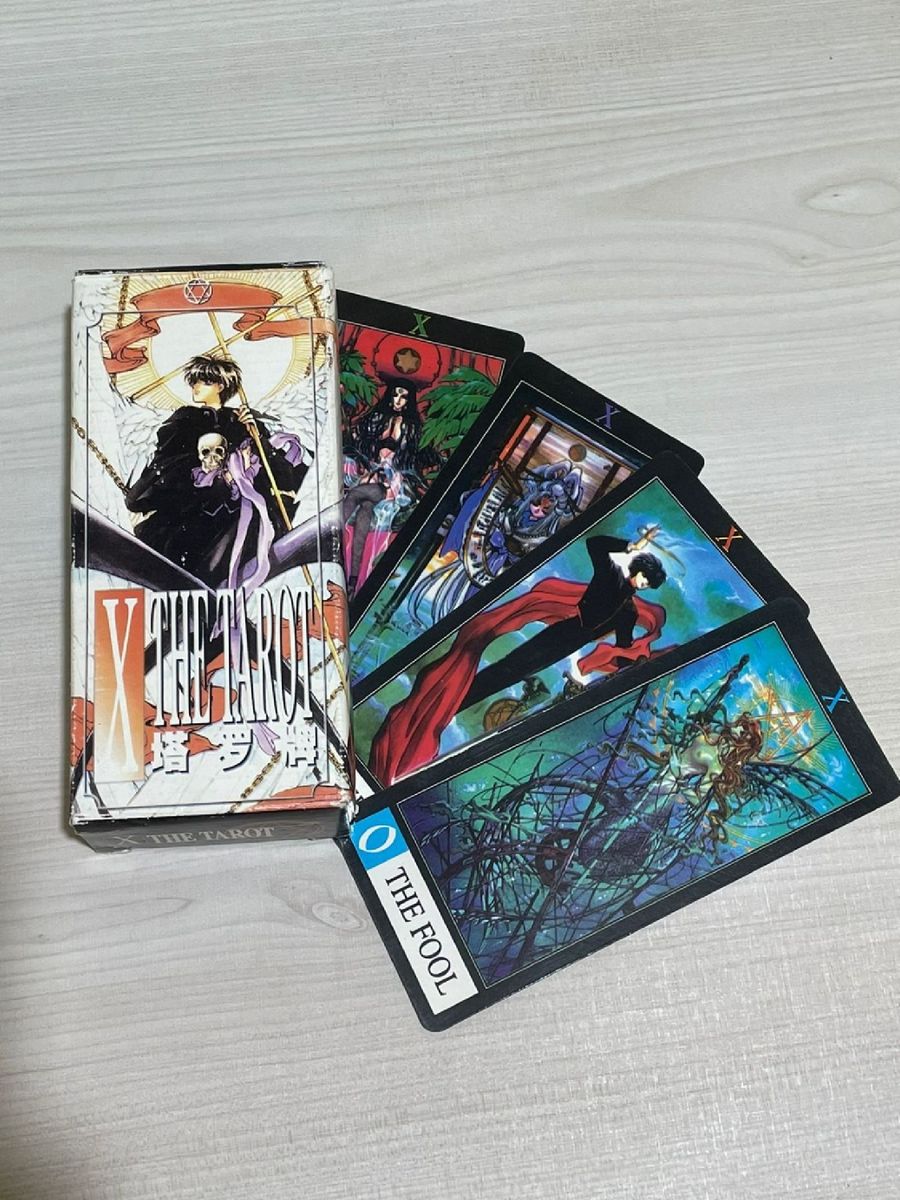 X TRADING CARDS HOLDER 1999・Xトレーディングカード X 1999 Clamp Tarot Raríssimo | Produto Vintage e Retro Clamp Usado