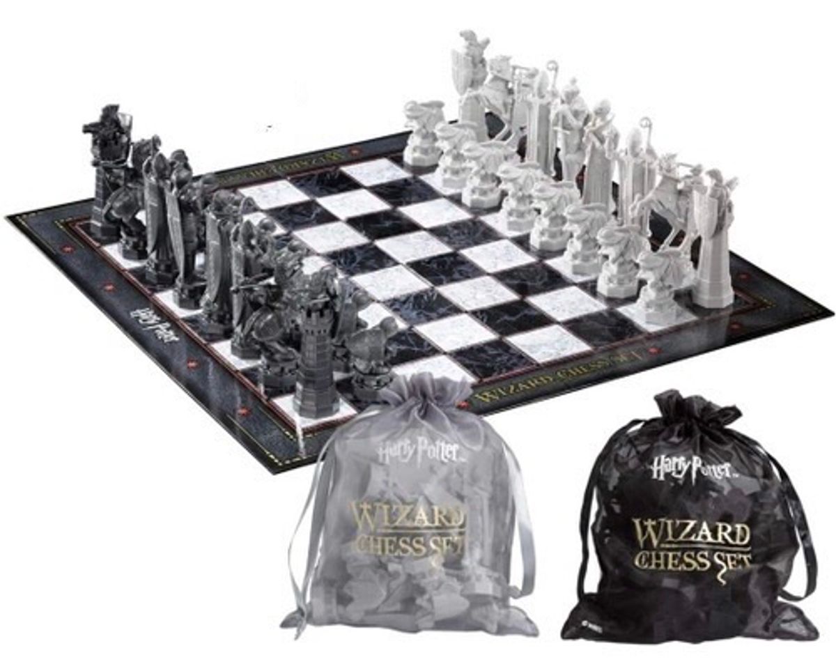 Xadrez De Bruxo Harry Potter Wizard Chess Set Original Oficial