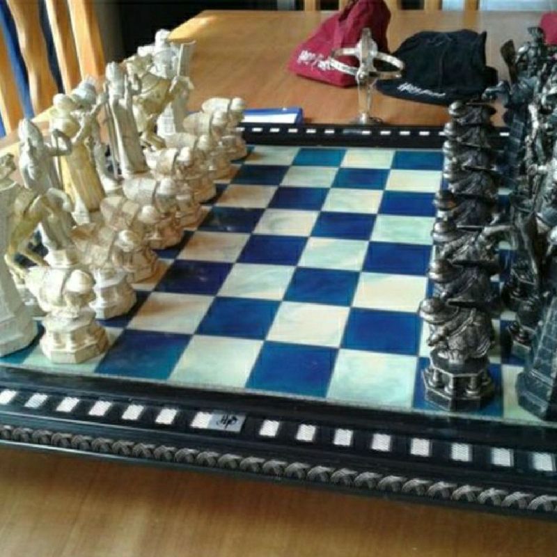 Jogo de xadrez Harry Potter DeAgostini com efeitos e curso de xadrez -  materiais diferentes - Catawiki