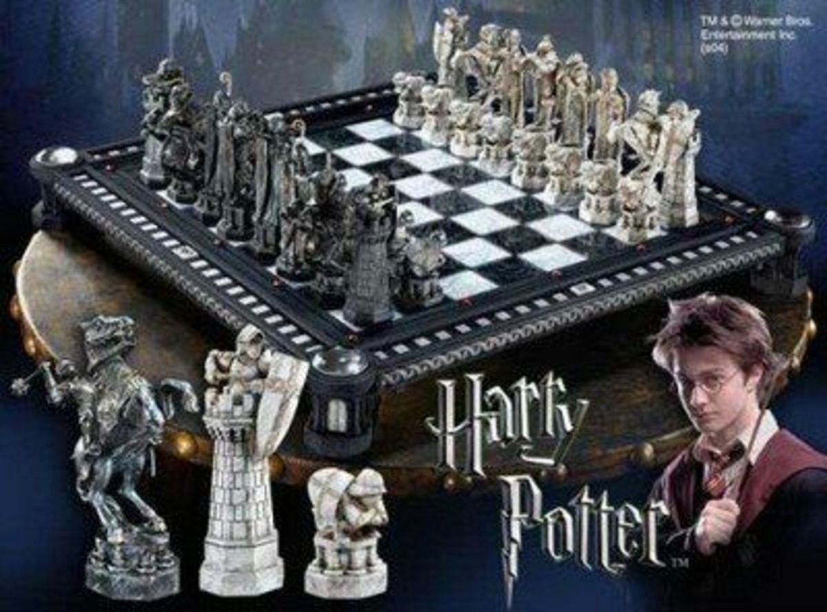 Tabuleiro de xadrez Harry Potter + revistas de Arcozelo • OLX Portugal