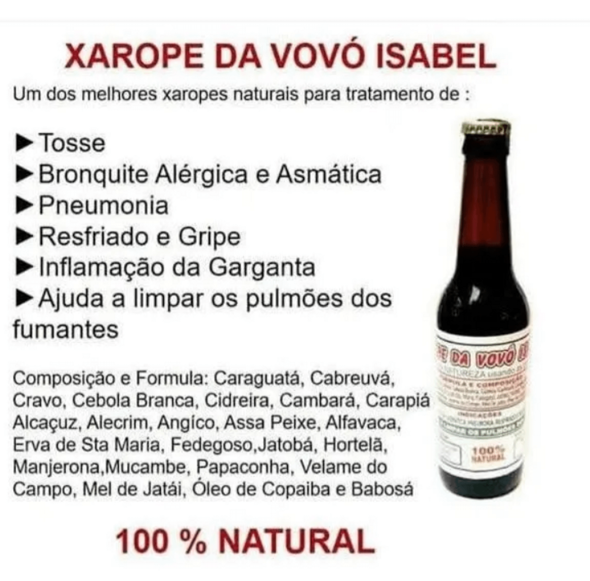 Xarope de Cambará