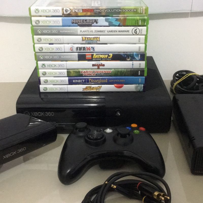 Xbox 360 Usado + 3 Jogos Originais | Console de Videogame Xbox 360 Usado  38909899 | enjoei